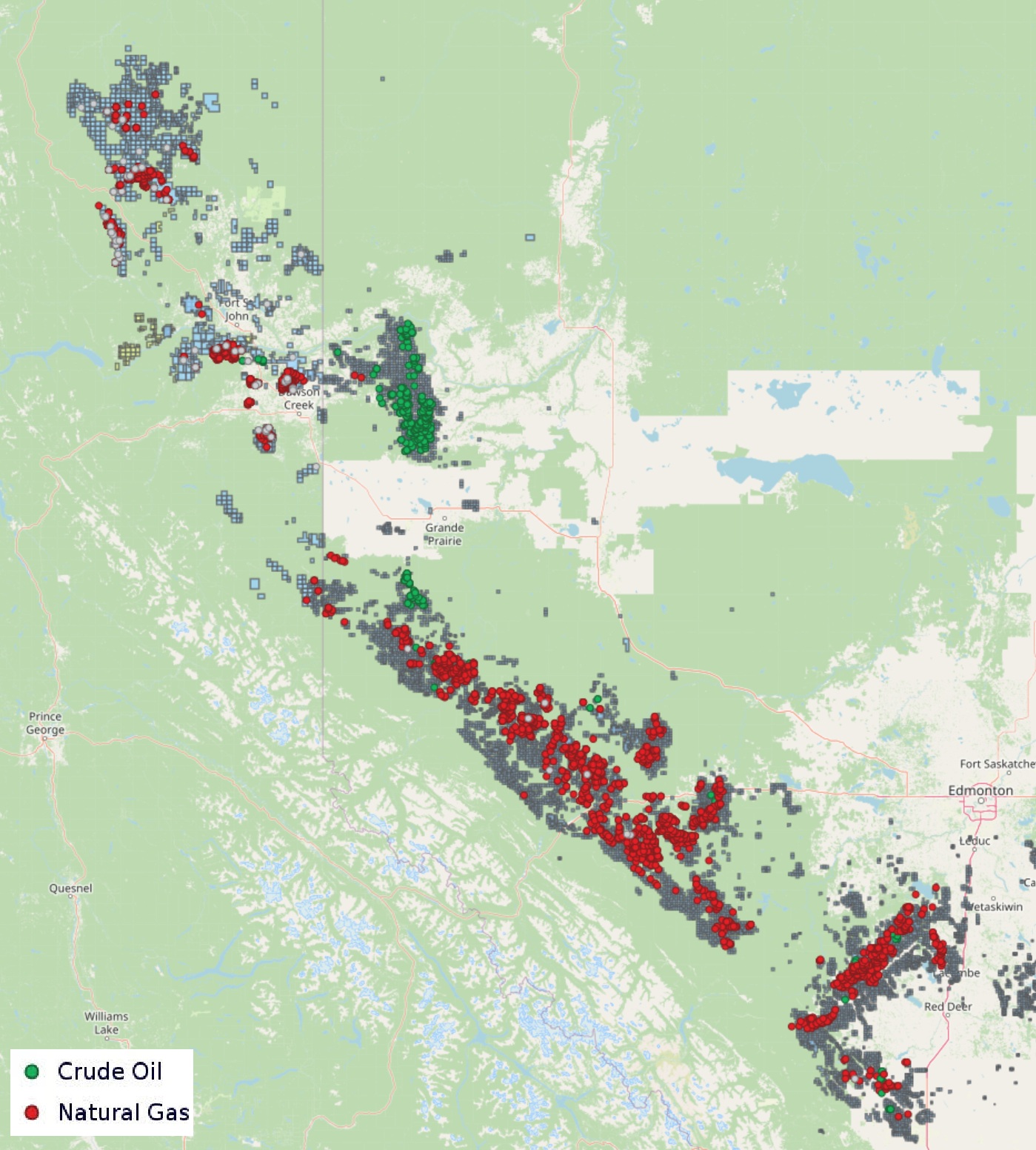 Tourmaline Acreage
